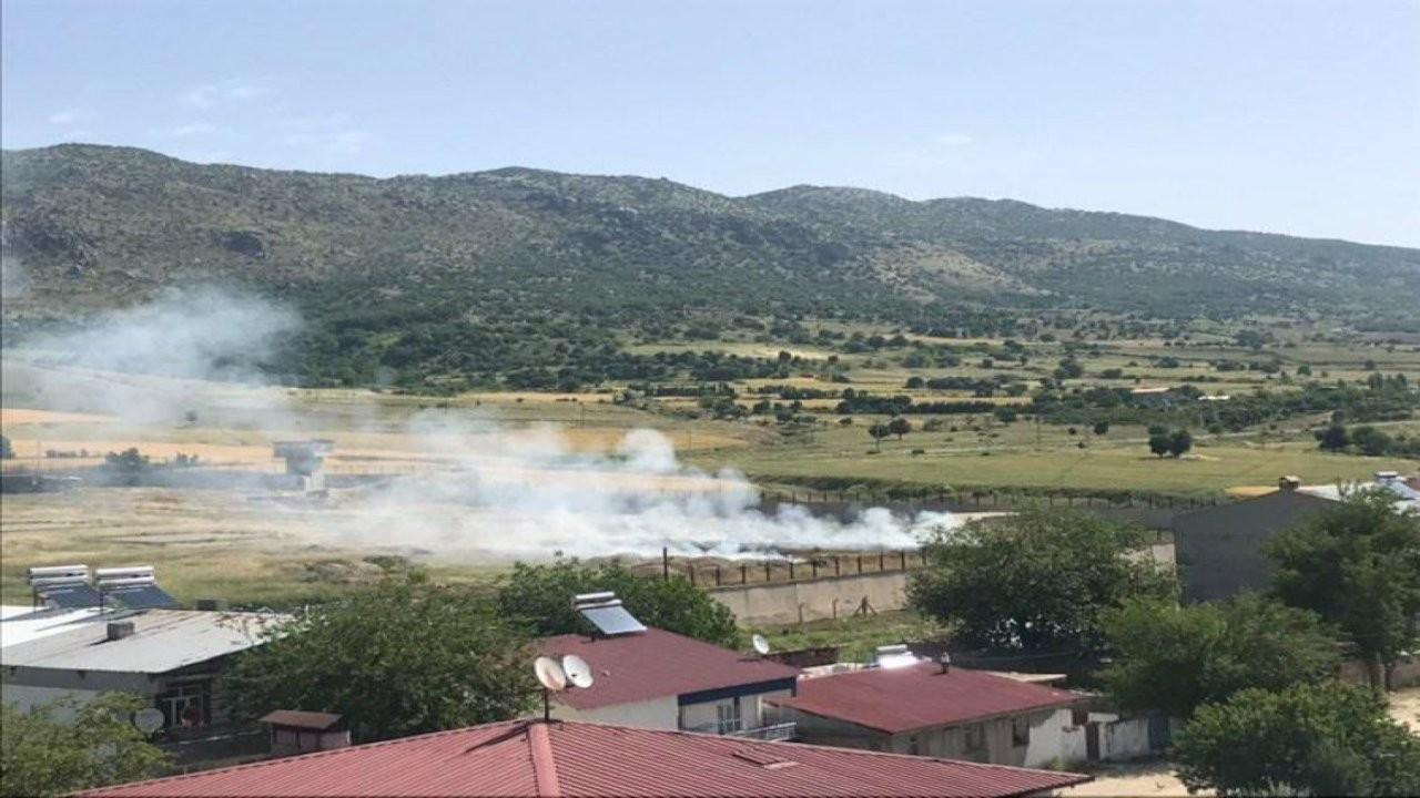 Diyarbakır Lice&#039;de yakılan Hint kenevirleri ilçeyi uyuşturucuya boğdu