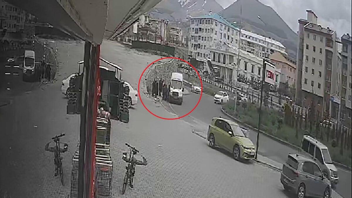 Erzurum’da hayat kurtaran tesadüf