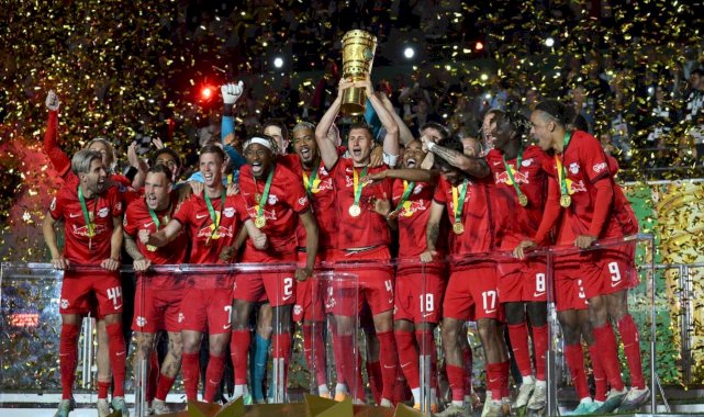 Leipzig üst üste ikinci kez Almanya Kupası şampiyonu oldu