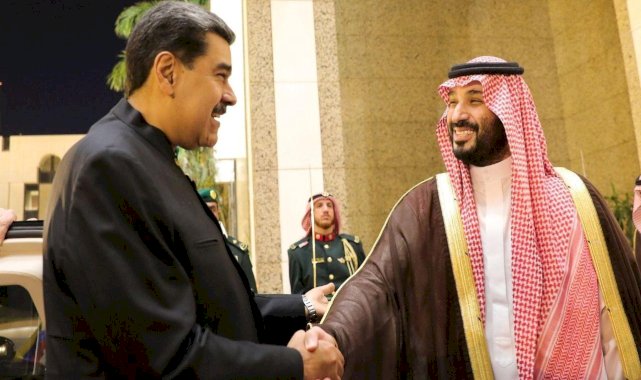 Maduro Cidde'de Prens Selman'la görüştü: 'İşbirliğini gözden geçirdik'