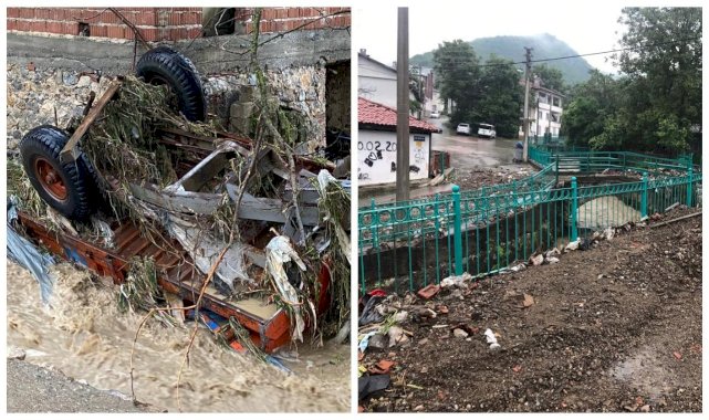 Samsun ve Sinop'ta sel: Bir kişi hayatını kaybetti