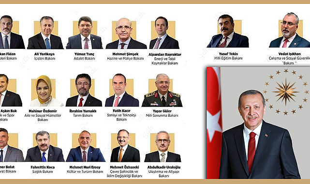 Merakla beklenen kabine belli oldu! İşte isim isim yeni liste