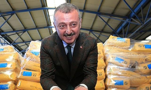 Büyükşehir'den tarlaları selden zarar gören çiftçilere destek