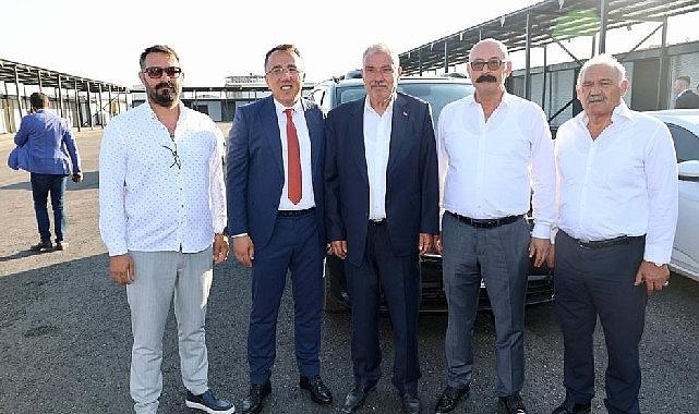 Depremden etkilenen Hatay&#039;da Nevşehir Kapadokya sebze hali&#039;nin açılışı yapıldı 