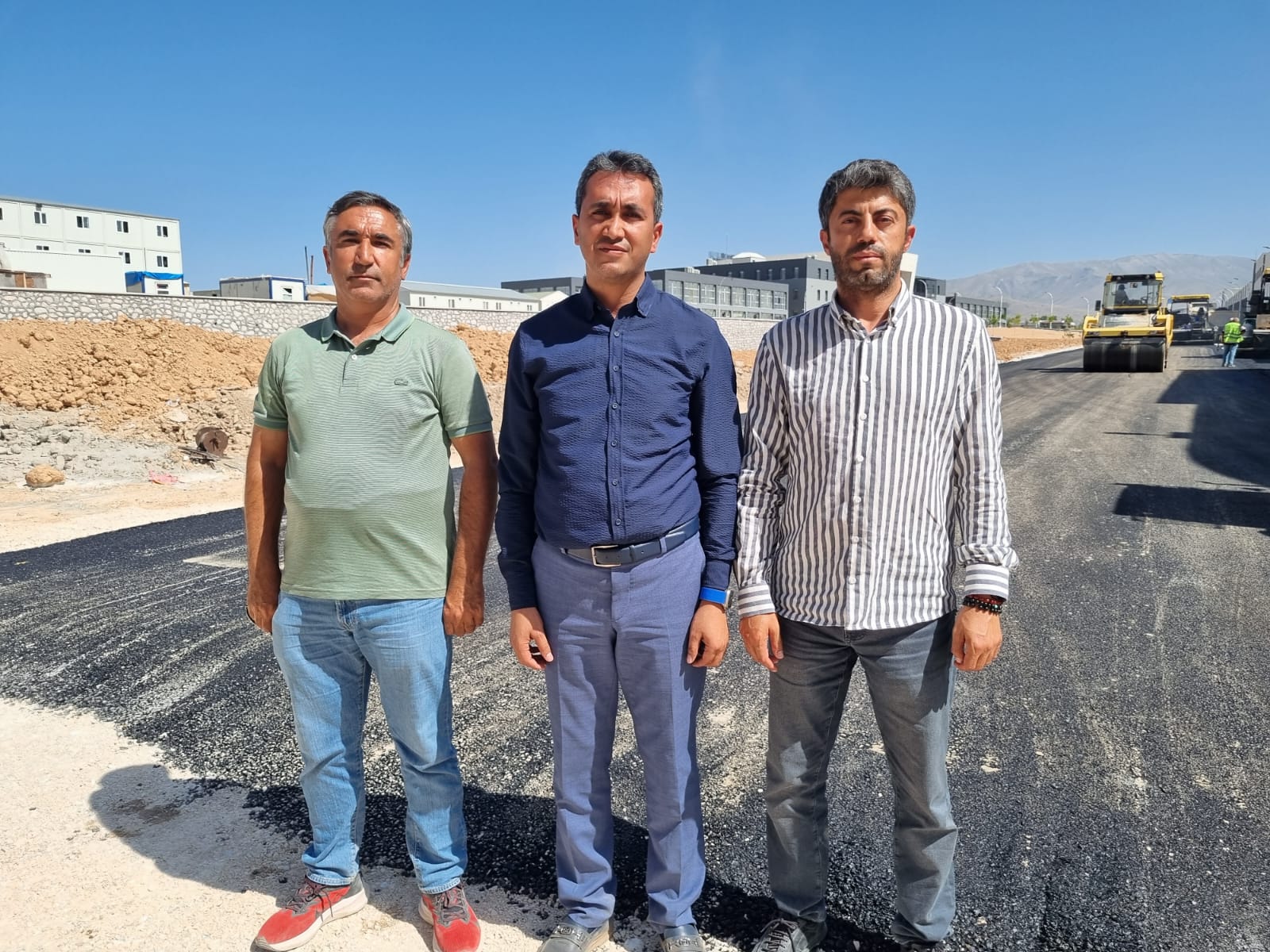 Dünya Kayısı Ticaret Merkezi’nde asfaltlama çalışmaları başladı