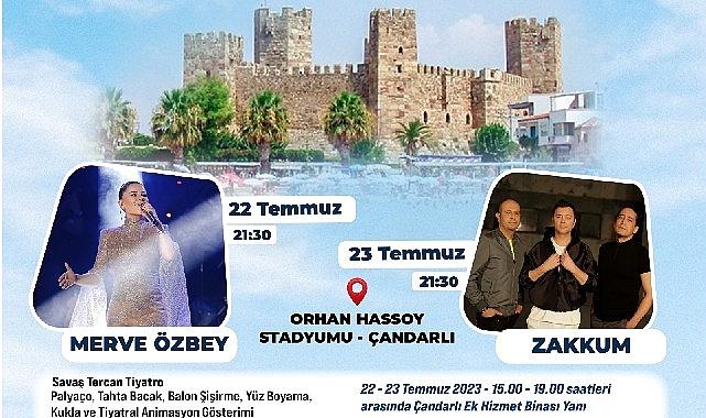Festival heyecanı Çandarlı&#039;da başlıyor