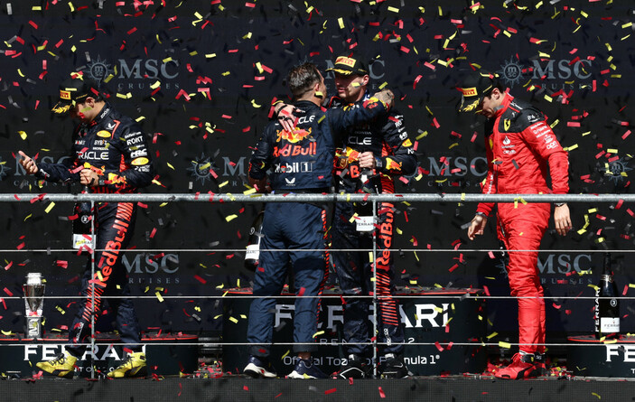 Formula 1'de Max Verstappen'den art arda 8. zafer