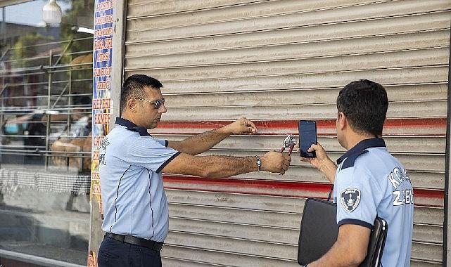 Konak&#039;ta kaçak işyerine geçit yok