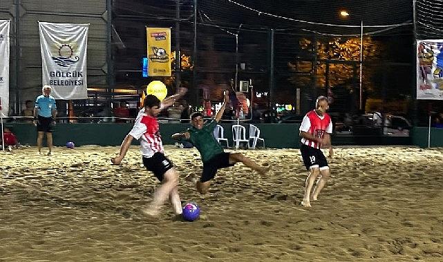 Kum futbolu turnuvasıyla büyük heyecan başladı 