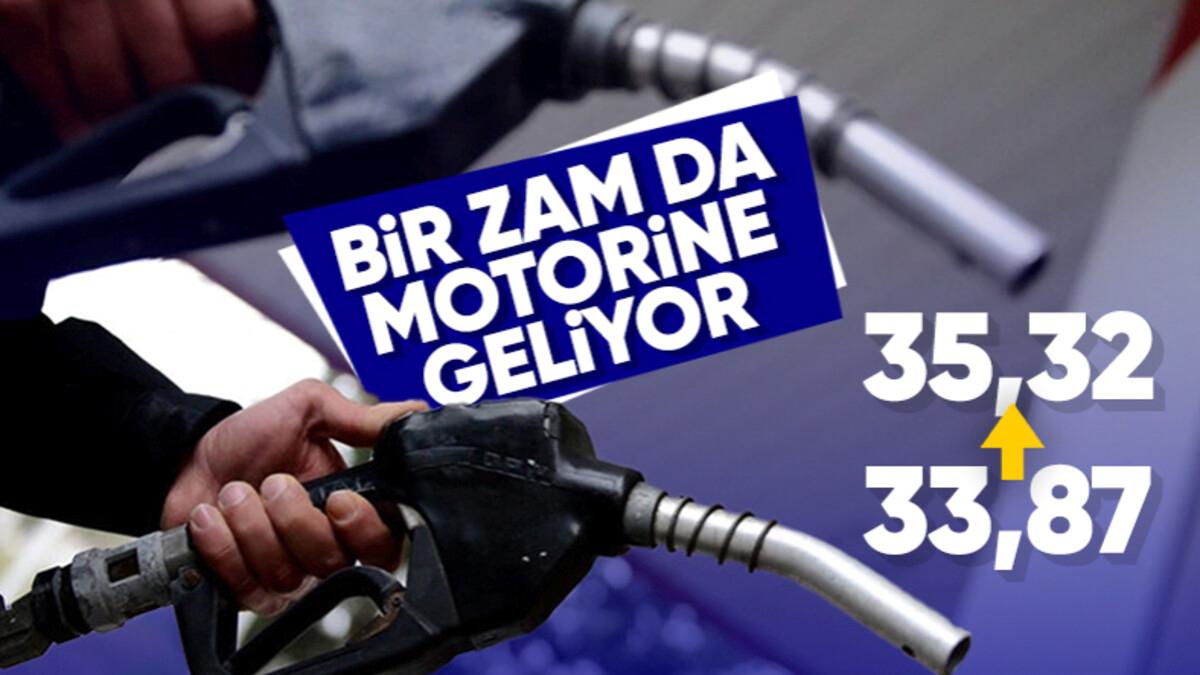 Motorine 1.45&#039;lik zam pompaya bu gece yansıyacak