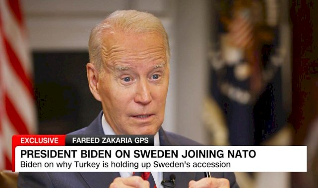 Biden'dan İsveç ve Ukrayna'nın NATO üyeliğine dikkat çekici benzetme."Bu bir oyun. Oyun devam ediyor henüz tamamlanmadı"