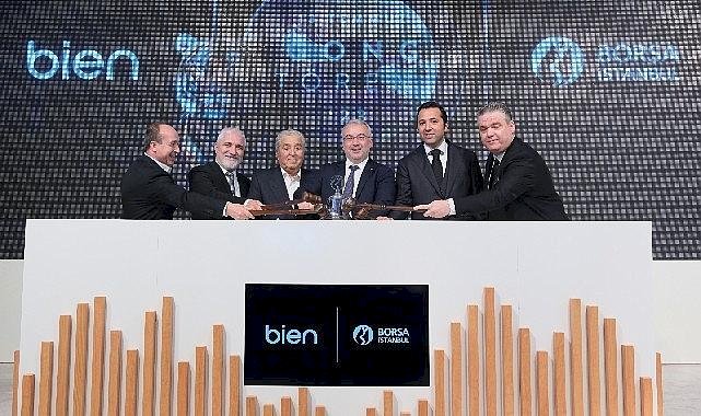 Bien için Borsa İstanbul'da Gong töreni düzenlendi