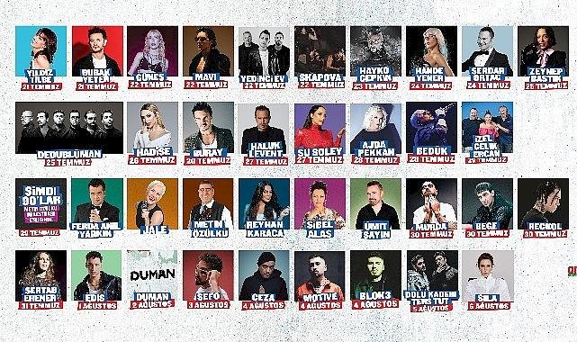 İstanbul Festivali 21 Temmuz – 6 Ağustos tarihleri arasında Festival Park Yenikapı'da!
