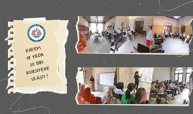KAPEM'den 20 bin kişiye ücretsiz Mesleki ve Kişisel Gelişim Kursu