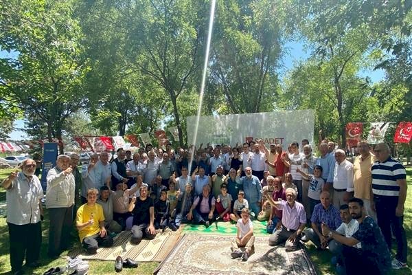 Saadet Partililer Geleneksel Milli Görüş Pikniği’nde buluştu