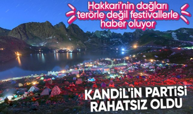 Terörden temizlenen bölgedeki festival, HDP'li Ferhat Encü'yü rahatsız etti