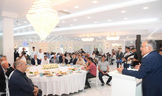 Akar, Çiçek ve Büyükkılıç, 5 ilçenin muhtarlarıyla buluştu