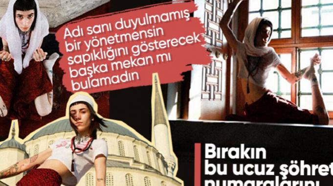 Ankara&#039;da camide yapılan çekimde dini değerlere saygısızlık