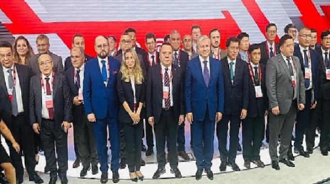 Başkan Böcek Moskova&#039;da