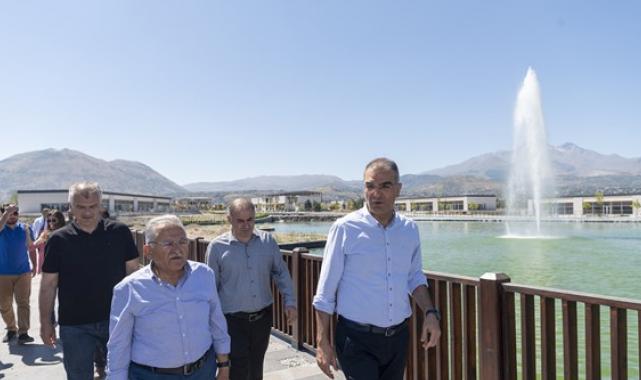 Başkan Büyükkılıç’tan Recep Tayyip Erdoğan Millet Bahçesi’nde inceleme