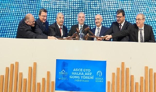 Borsa İstanbul'da Gong ASCE GYO İçin Çaldı