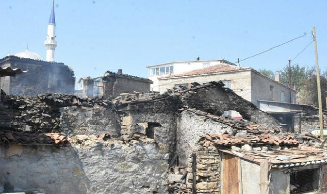 Çanakkale'deki yangın felaketini yaşayan köylüler konuştu