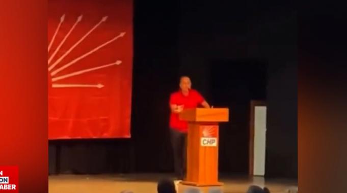 CHP&#039;nin Çekmeköy&#039;deki kongresinde Eren Erdem&#039;e tepki üstüne tepki