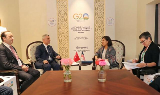 G20 Ticaret ve Yatırım Bakanları Zirvesi’nde ikili temaslar artırıldı