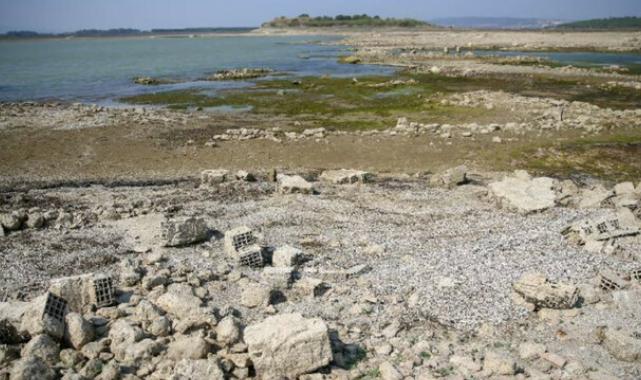 İzmir Tahtalı Barajı'nda doluluk son 14 yılın en düşük seviyesinde