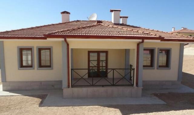 Malatya'daki köy evlerinin yapımı devam ediyor