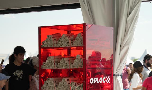 OPLOG, kendi geliştirdiği lojistik robotu TARQAN ile TEKNOFEST Ankara'da