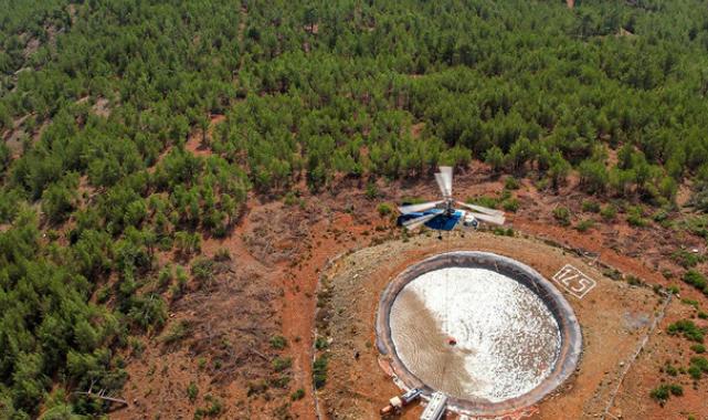 Ormanlık alanlara 4 bin 630 yangın havuz ve göleti inşa edildi