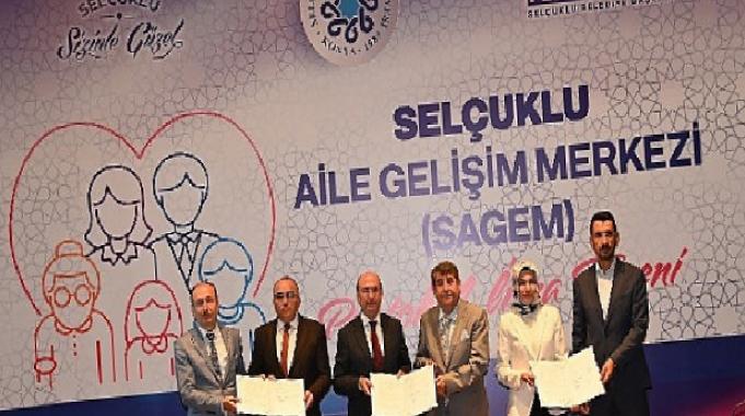 Selçuklu Aile Gelişim Merkezi için imzalar atıldı