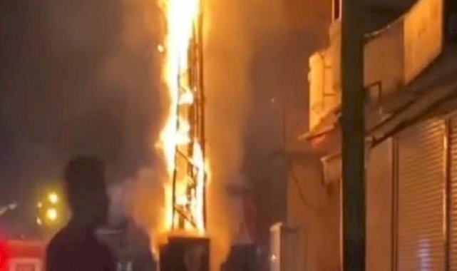 Adana'da aşırı sıcaktan dolayı trafolar yandı