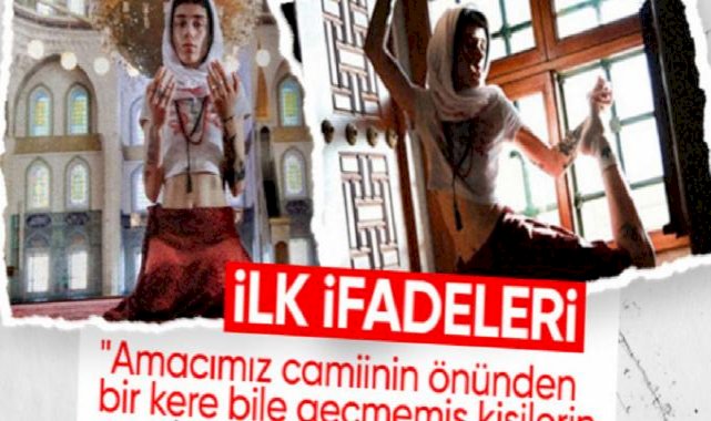 Ankara'da camide uygunsuz fotoğraflar çeken şahıs: Dinin bütünleştirici etkisini kullanmak istedim