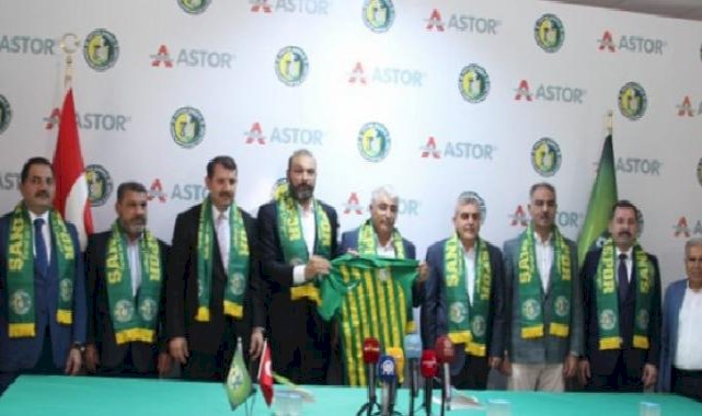 Astor Enerji Şanlıurfaspor'a isim sponsoru oldu