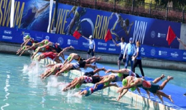 Avlu Balıkesir Triatlonu Avrupa Şampiyonası başladı