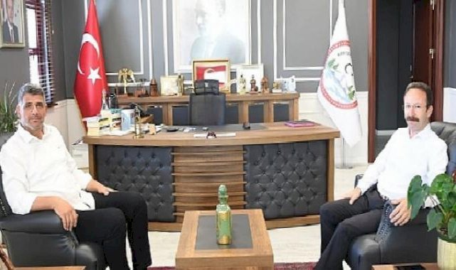 Başkan Kocaman'dan Kaymakam Yamlı'ya ziyaret