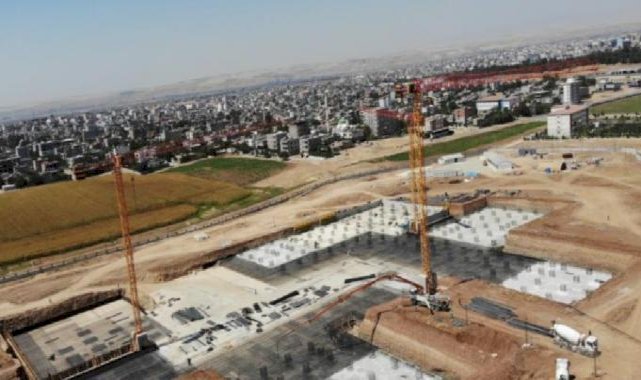 Batman Devlet Hastanesi'nin inşası devam ediyor