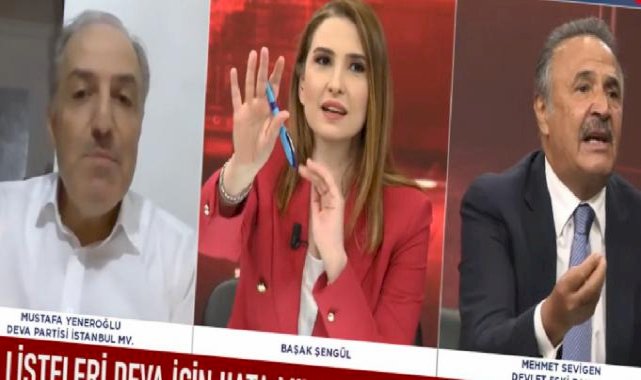 DEVA Partili Mustafa Yeneroğlu ile Mehmet Sevigen arasında tansiyon yükseldi