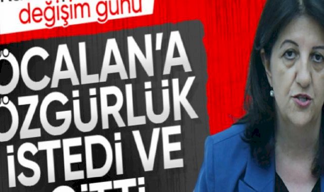 HDP'li Pervin Buldan'dan terörist başı Öcalan için özgürlük çağrısı: Mücadelemiz devam edecek