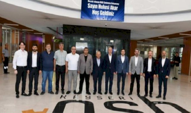 Kayseri OSB Hulusi Akar'ı ağırladı
