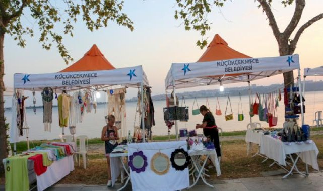 Küçükçekmece Belediyesi Kadın Emeği Pazarı, Göl Kenarı'nda vatandaşlarla buluşuyor