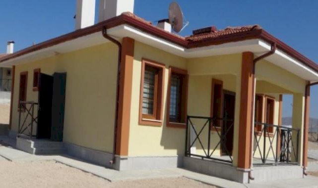 Malatya'daki köy evlerinin yapımı devam ediyor