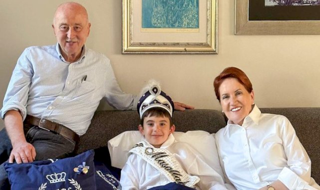 Meral Akşener'in torunu sünnet oldu