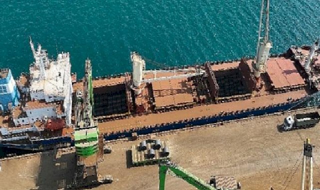 Tosyalı Demir Çelik Sarıseki Tesisi ilk ihracatını gerçekleştirdi