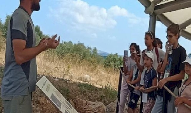 Ziyaretçilere Gölyazı'nın tarihini ve değerlerini çocuklar aktaracak