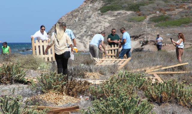Turgutreis Çatal Ada’da Kum Zambağı Farkındalık Etkinliği düzenlendi