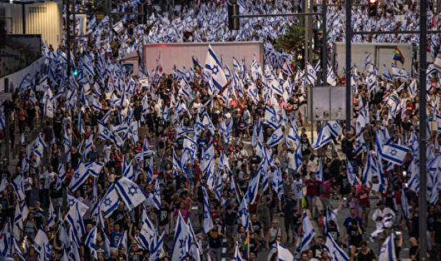 Yargı reformu Netenyahu'nun şahsi çıkarları için hazırlandı!