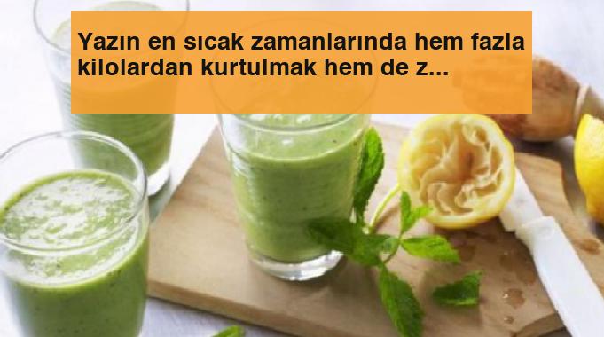 Yazın kavurucu sıcaklarında doğru beslenerek serinleyin!